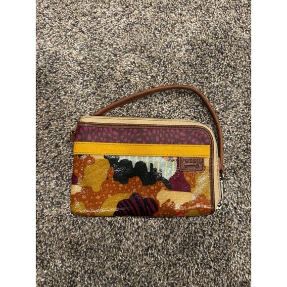 Fossil Multicolored Wristlet EUC - Picture 1 of 3